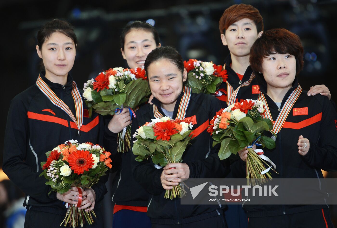 World Short Track Speed Skating Championships. Day Three