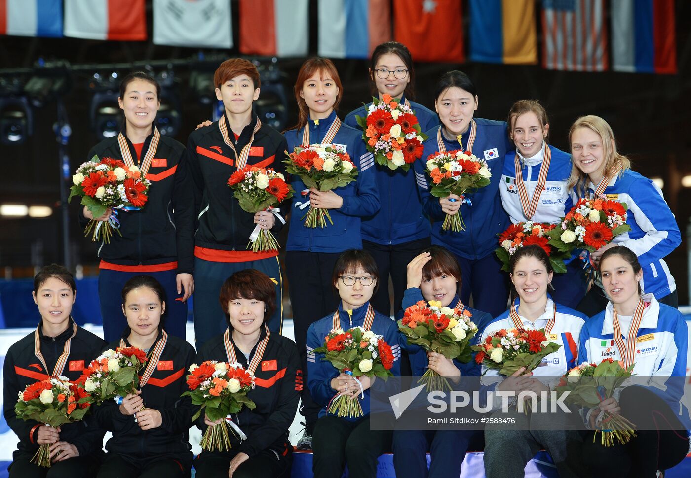 World Short Track Speed Skating Championships. Day Three