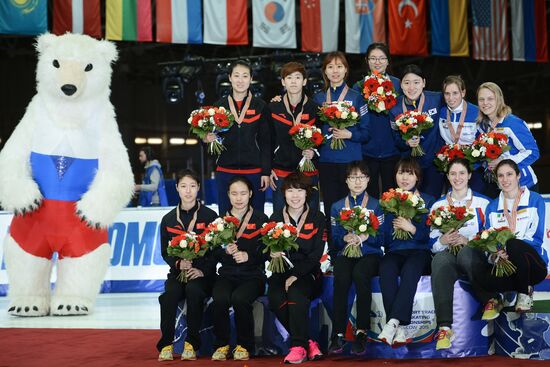 World Short Track Speed Skating Championships. Day Three
