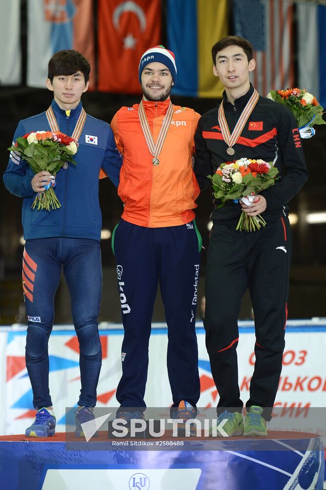 World Short Track Speed Skating Championships. Day Three