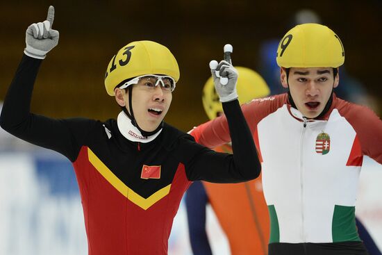 World Short Track Speed Skating Championships. Day Three