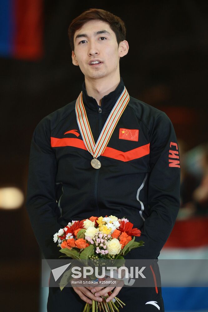 World Short Track Speed Skating Championships. Day Three