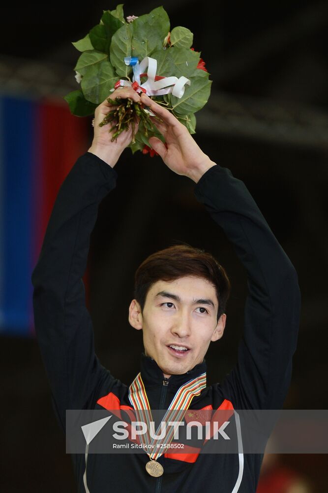 World Short Track Speed Skating Championships. Day Three
