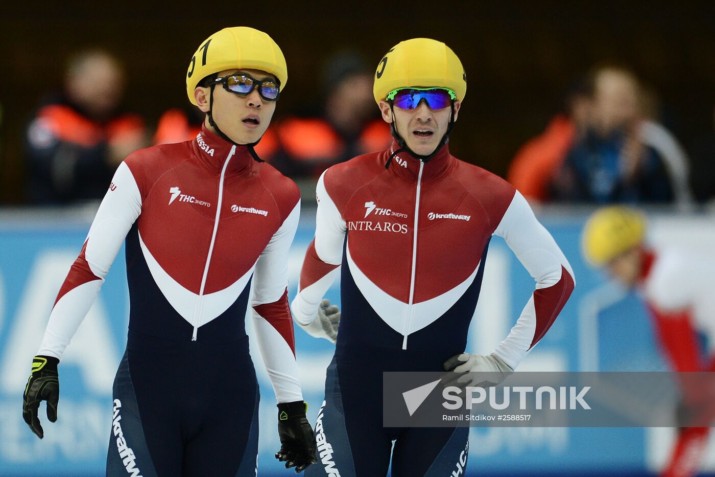 World Short Track Speed Skating Championships. Day Three