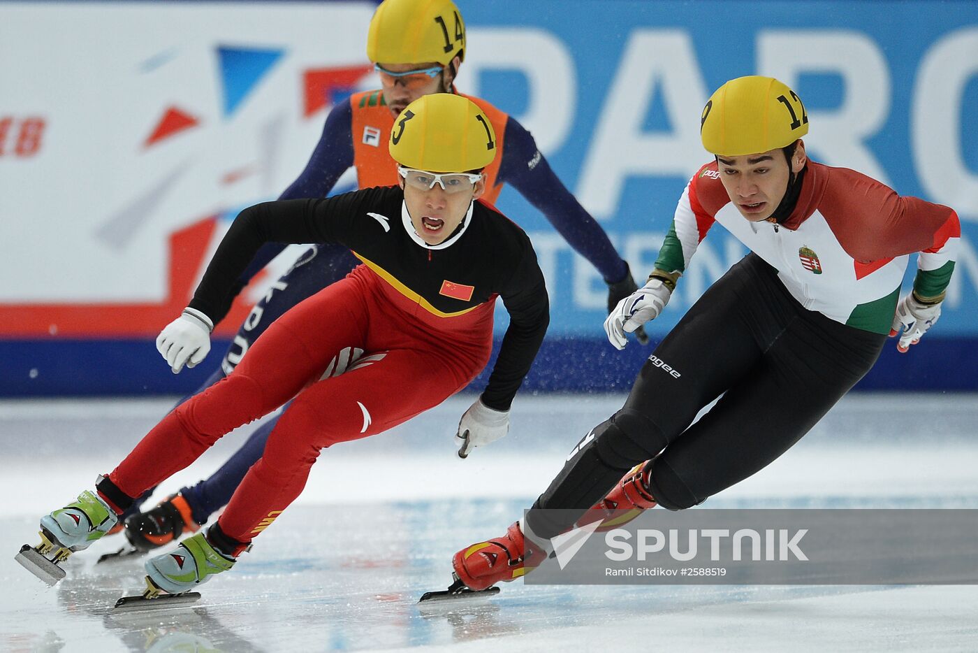 World Short Track Speed Skating Championships. Day Three