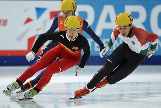 World Short Track Speed Skating Championships. Day Three