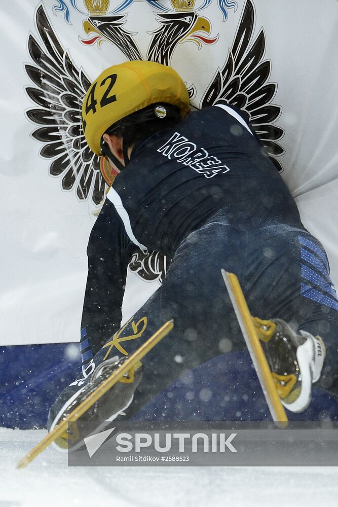 World Short Track Speed Skating Championships. Day Three