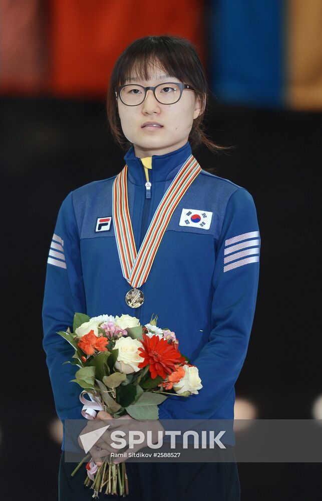 World Short Track Speed Skating Championships. Day Three