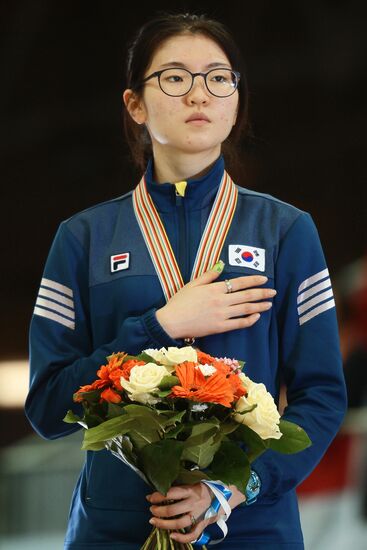 World Short Track Speed Skating Championships. Day Three
