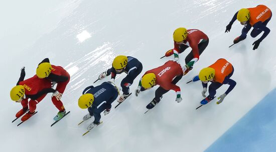 World Short Track Speed Skating Championships. Day Three