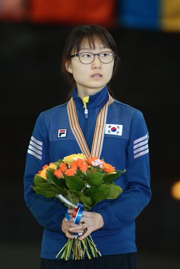 World Short Track Speed Skating Championships. Day Three