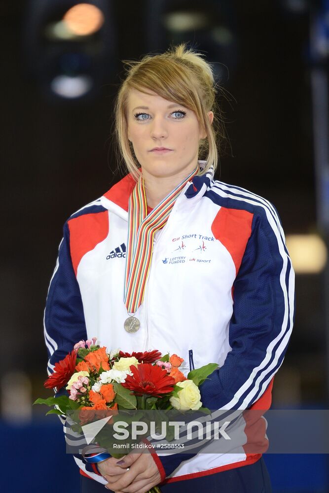 World Short Track Speed Skating Championships. Day Three