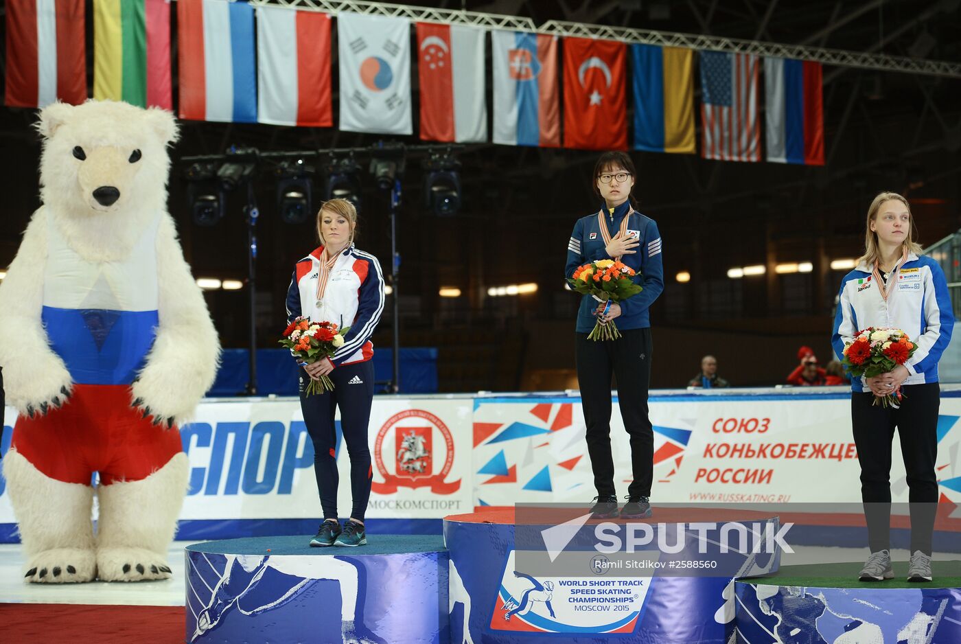 World Short Track Speed Skating Championships. Day Three