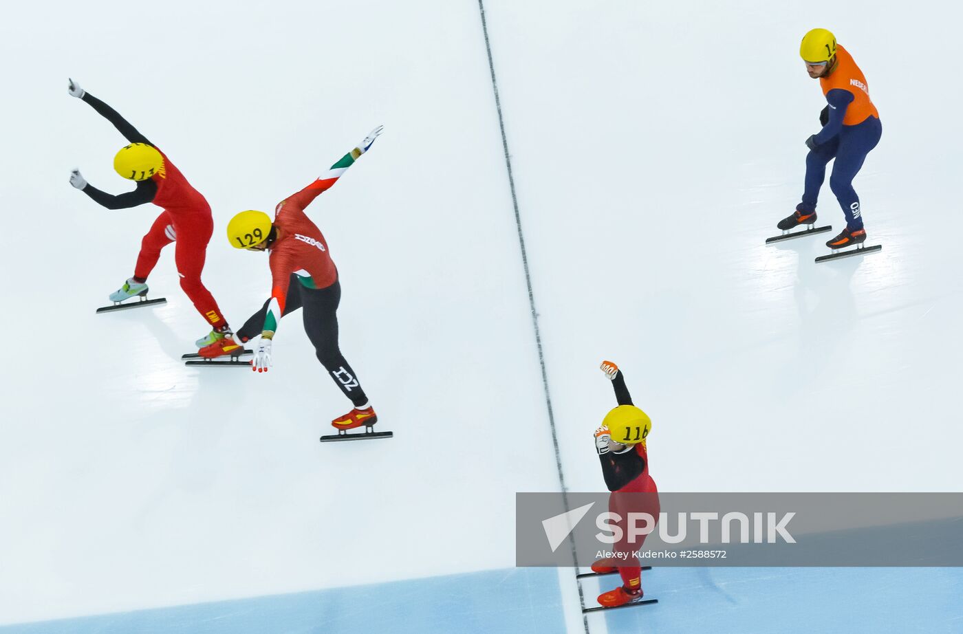 World Short Track Speed Skating Championships. Day Three