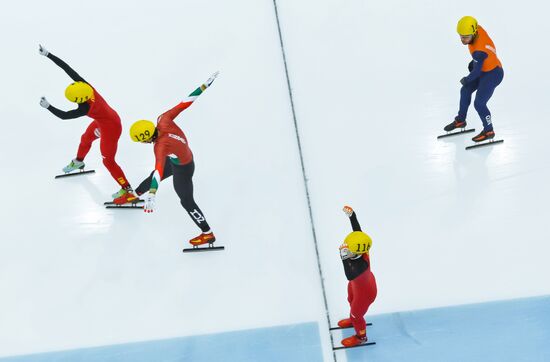 World Short Track Speed Skating Championships. Day Three