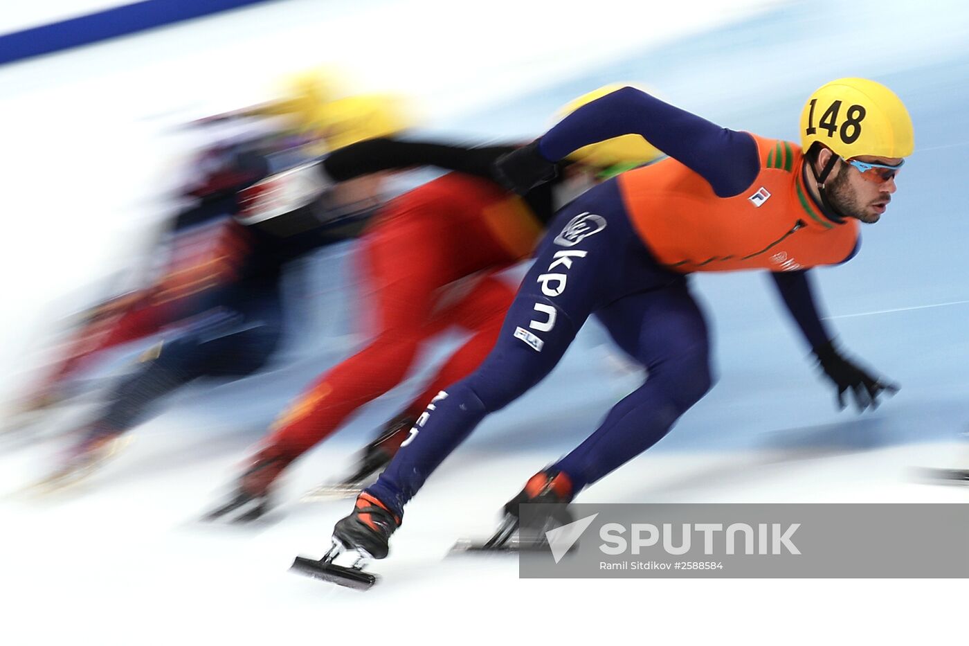 World Short Track Speed Skating Championships. Day Three