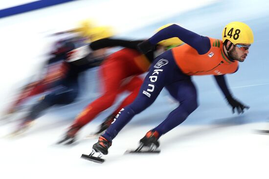 World Short Track Speed Skating Championships. Day Three