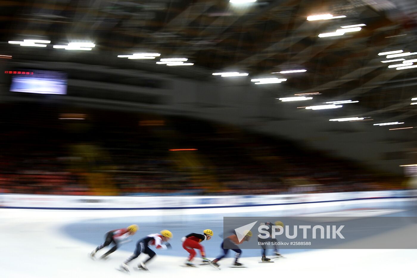 World Short Track Speed Skating Championships. Day Three