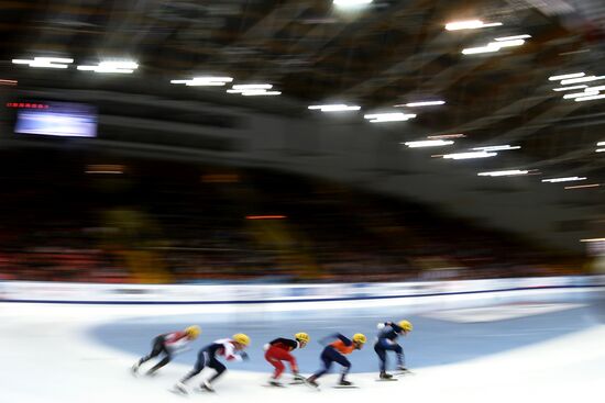 World Short Track Speed Skating Championships. Day Three