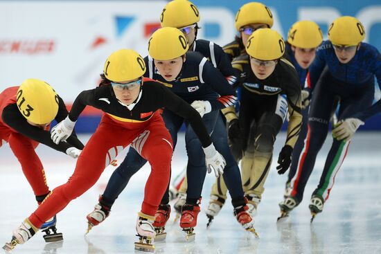 World Short Track Speed Skating Championships. Day Three