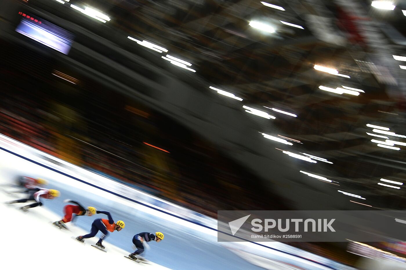 World Short Track Speed Skating Championships. Day Three