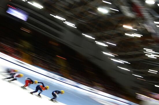 World Short Track Speed Skating Championships. Day Three