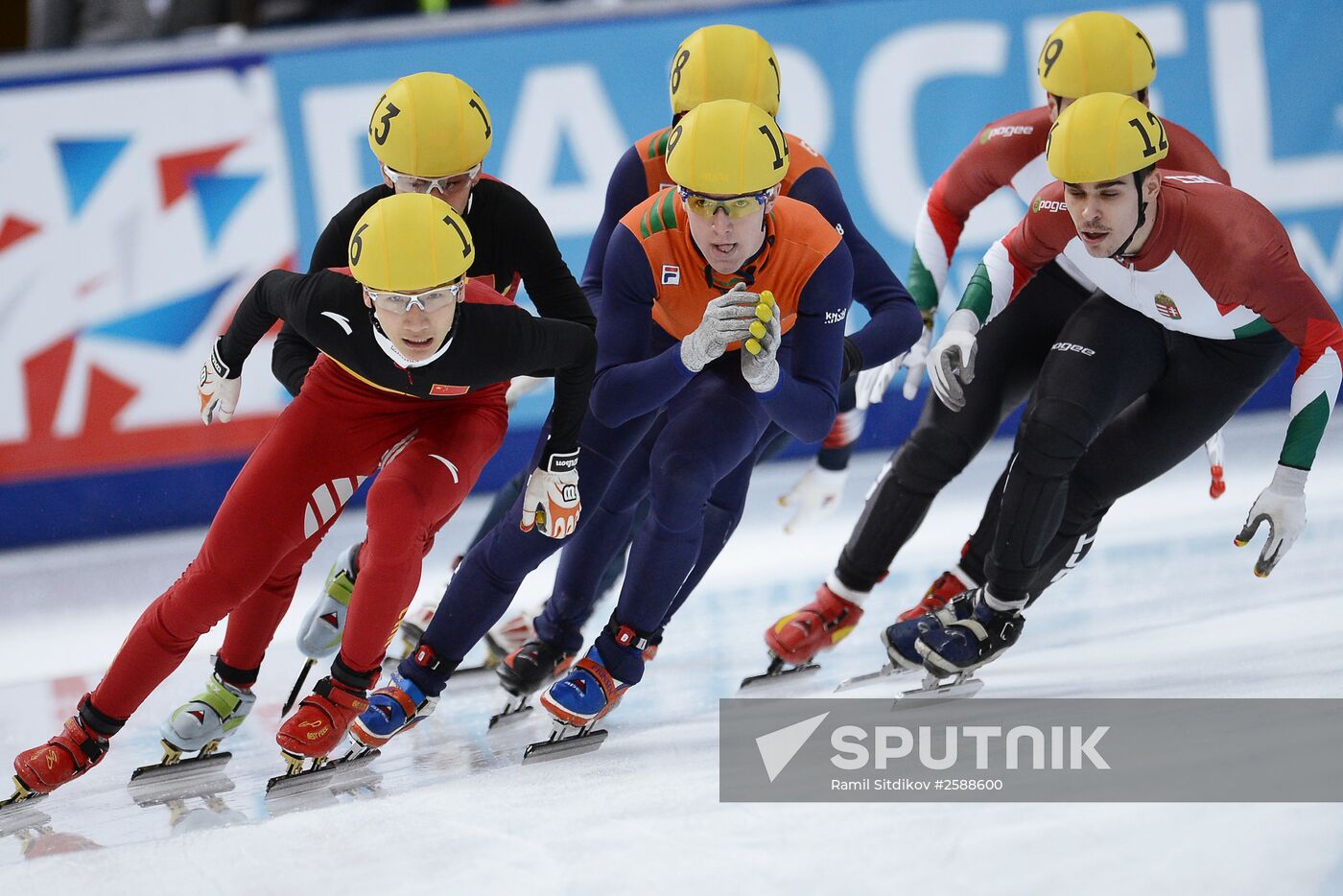 World Short Track Speed Skating Championships. Day Three