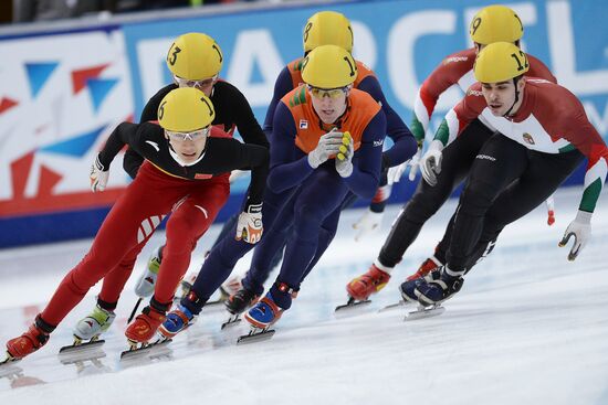 World Short Track Speed Skating Championships. Day Three