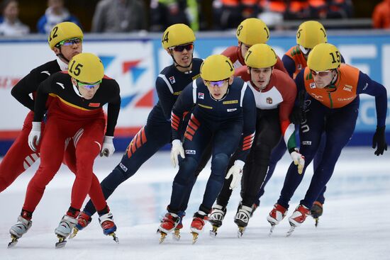 World Short Track Speed Skating Championships. Day Three