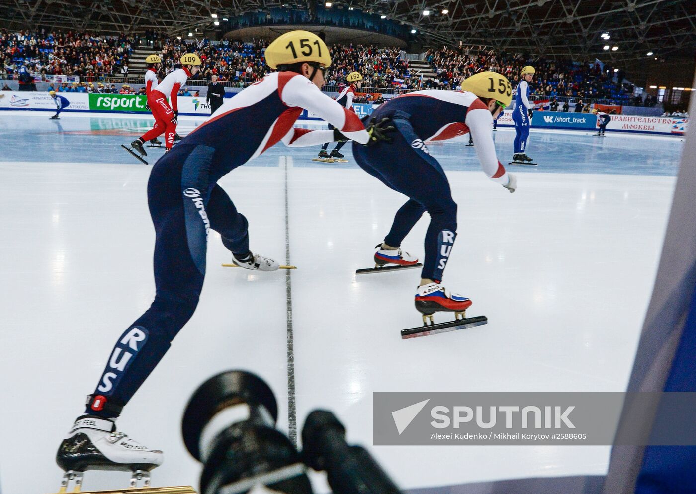 World Short Track Speed Skating Championships. Day Three