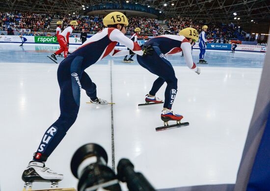 World Short Track Speed Skating Championships. Day Three