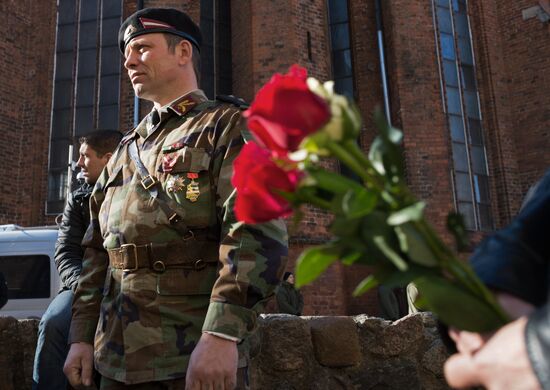 March to commemorate Latvian Legion of the Waffen-SS in Riga