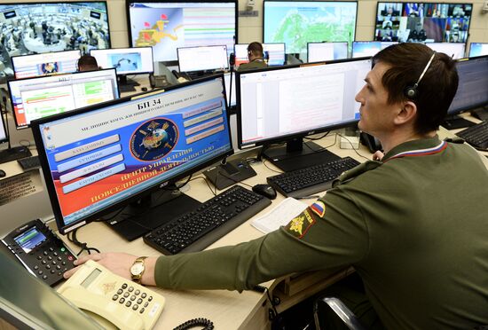 Northern Fleet Large-Scale Exercises Control Center