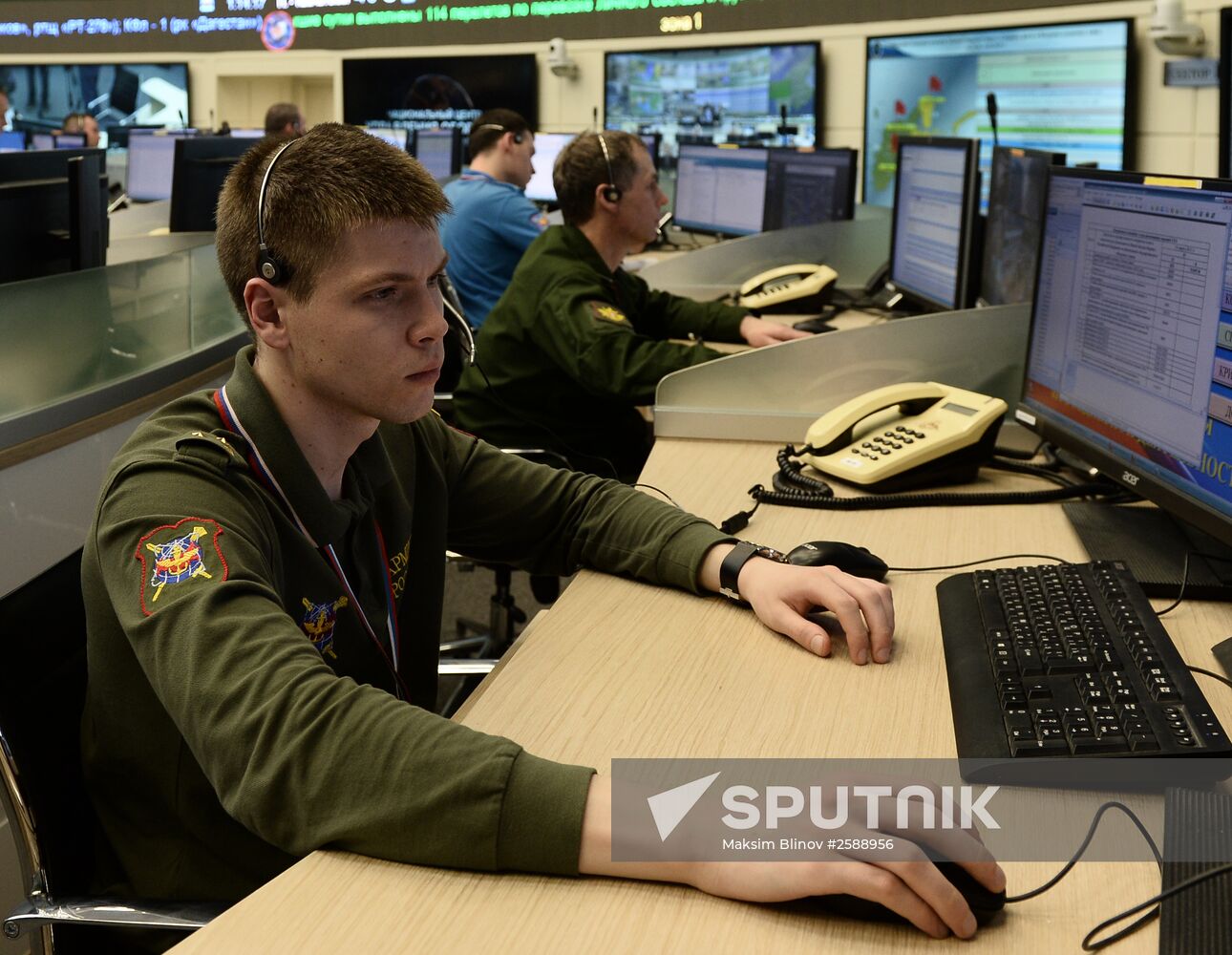 Northern Fleet Large-Scale Exercises Control Center