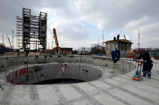 Dmitry Rogozin visits the Vostochny space center in the Amur Region