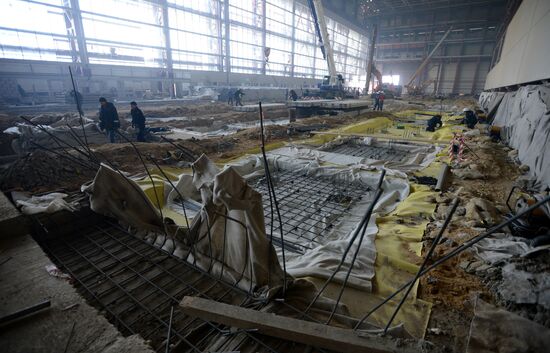 Dmitry Rogozin visits the Vostochny space center in the Amur Region