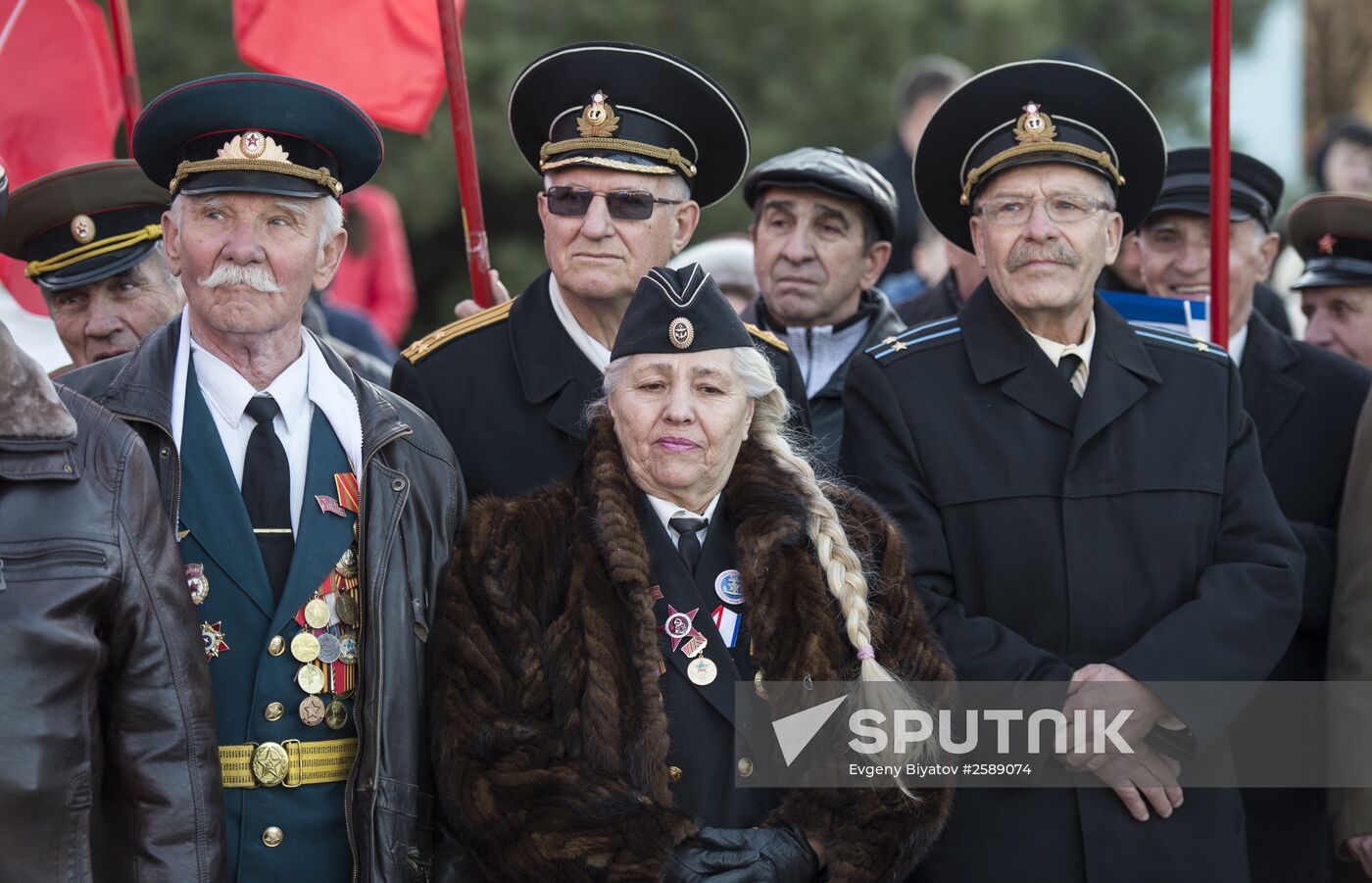 Celebrating the first anniversary of the Crimean Spring in Crimea