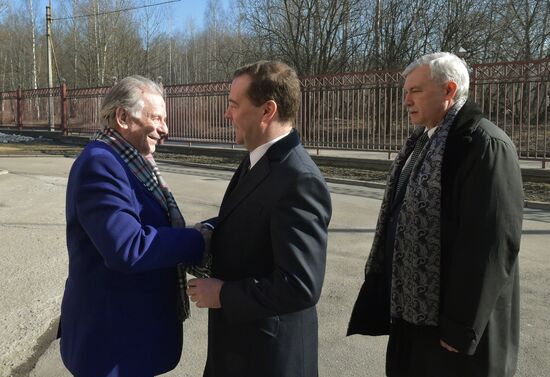Russian Prime Minister Dmitry Medvedev attends symposium "Breakthrough 21st Century Technologies"