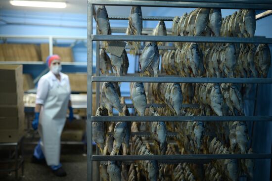 Kamshat Group's fish processing facility in Novosibirsk