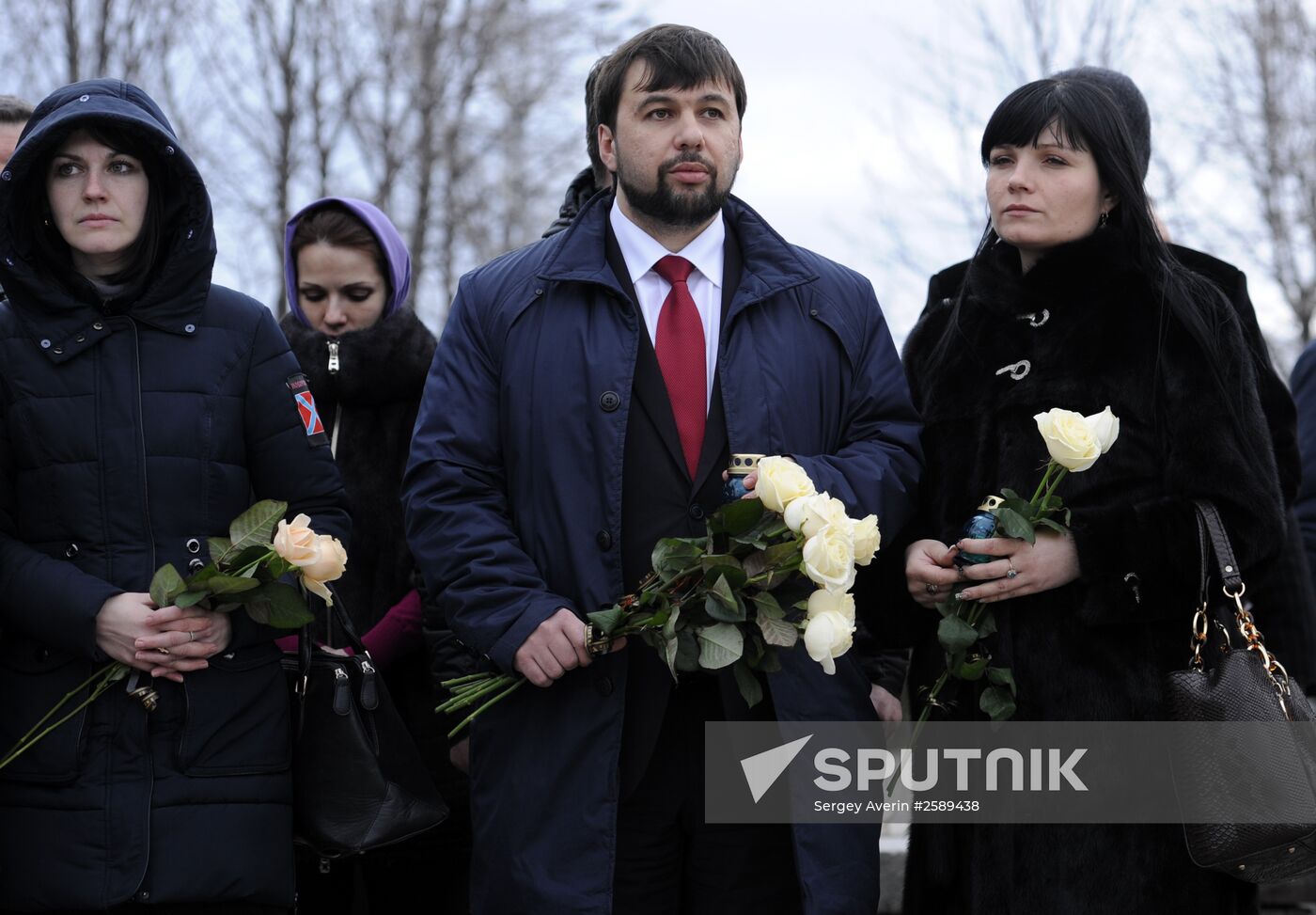 A rally in memory of children who perished in Donbass