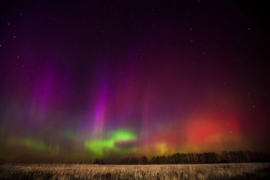 Aurora in the Ryazan Region