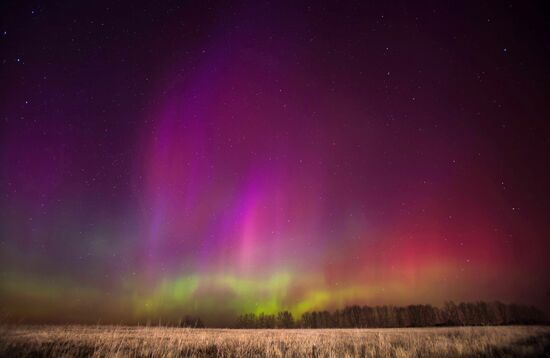 Aurora in the Ryazan Region