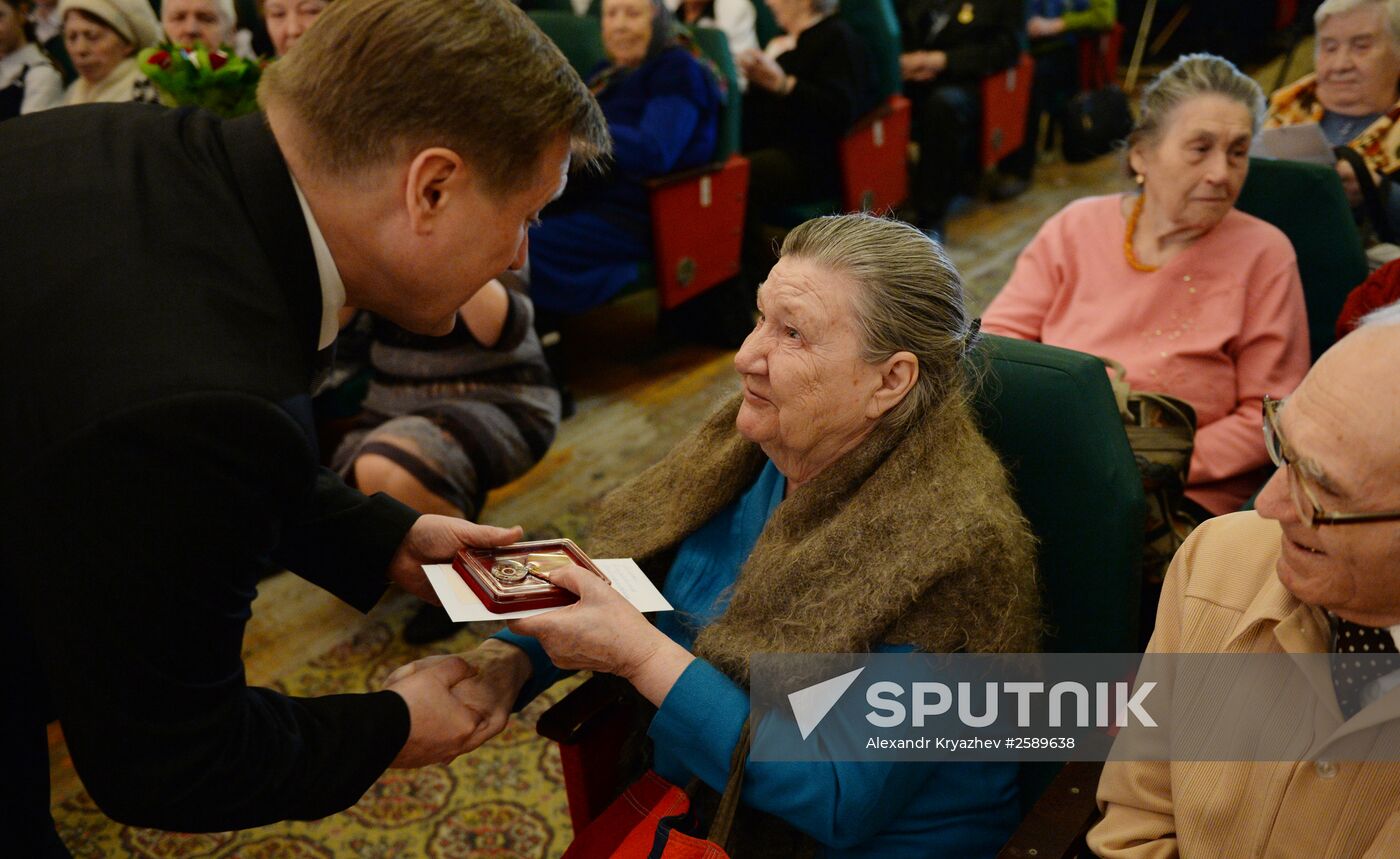 Veterans awarded with medals towards 70th anniversary of Great Victory