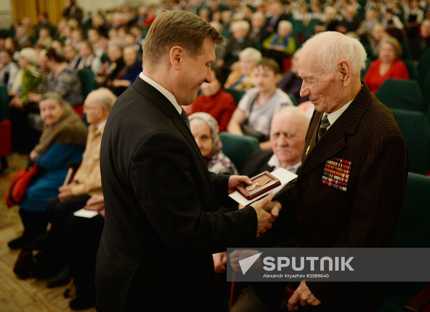 Veterans awarded with medals towards 70th anniversary of Great Victory