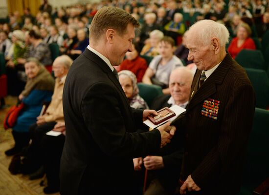 Veterans awarded with medals towards 70th anniversary of Great Victory