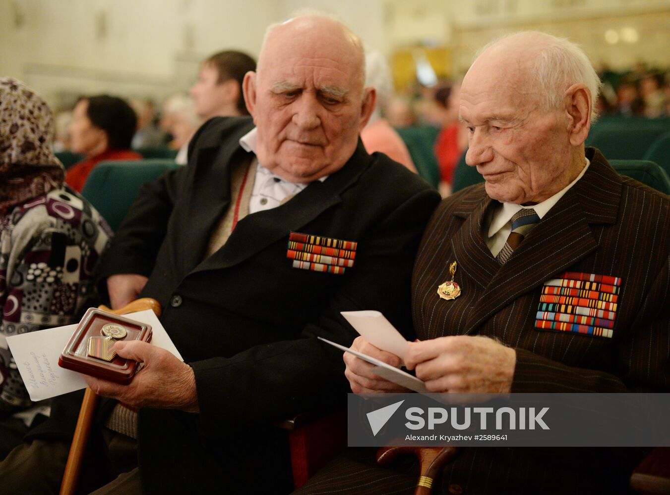 Veterans awarded with medals towards 70th anniversary of Great Victory