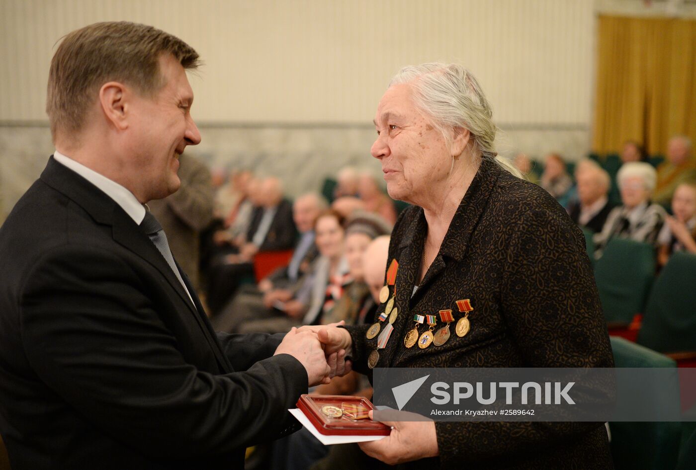 Veterans awarded with medals towards 70th anniversary of Great Victory