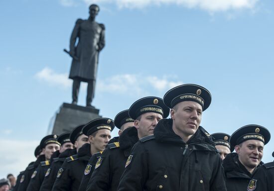 Crimean Spring anniversary in Crimea