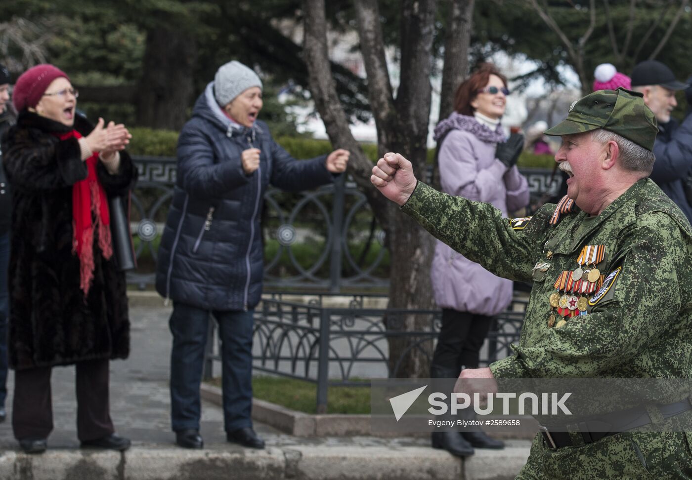 Crimean Spring anniversary in Crimea