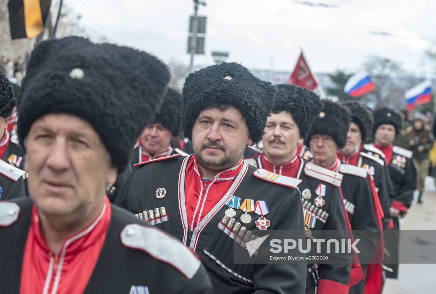 Crimean Spring anniversary in Crimea